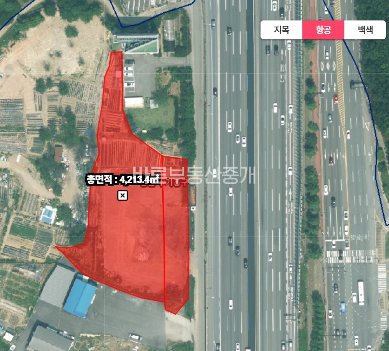 경기 용인기흥구 보라동 신갈IC 인근 경부고속도로 옆 노출 좋은 사옥 부지 추천 매매 매물번호 10804 사진 4