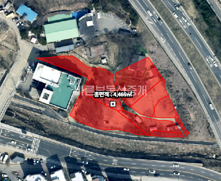 경기 용인기흥구 공세동 주민센터 인근 1종일반주거지역 사옥, 근생, 복지시설 부지 매매 매물번호 10663 사진 3
